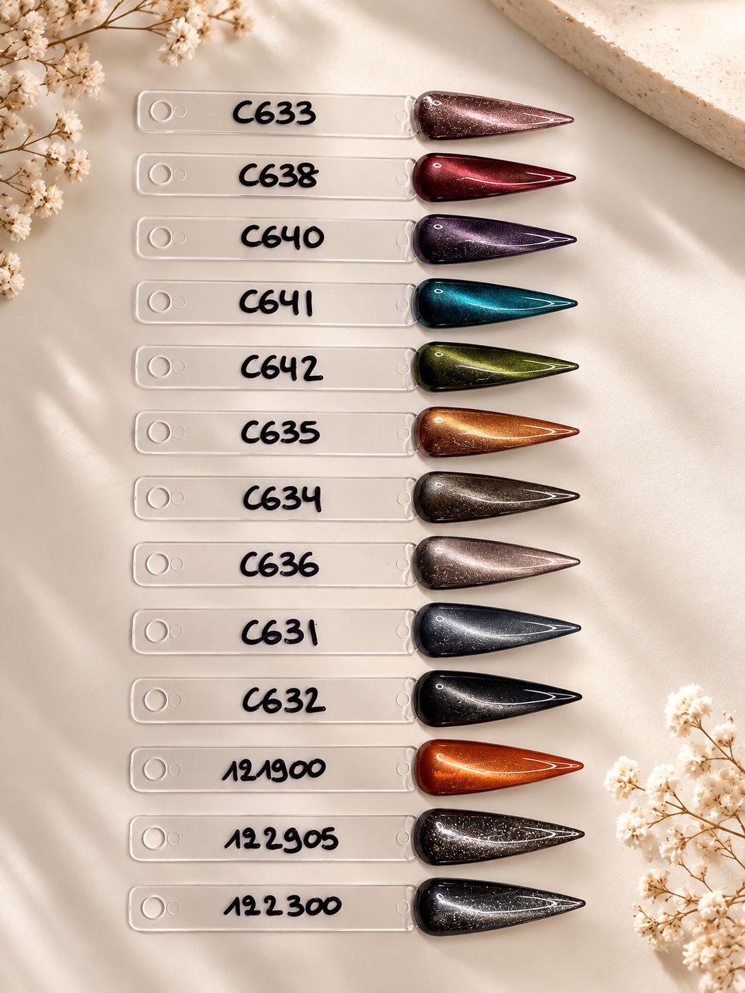 Nuancier Cat Eye Nails by Nadège